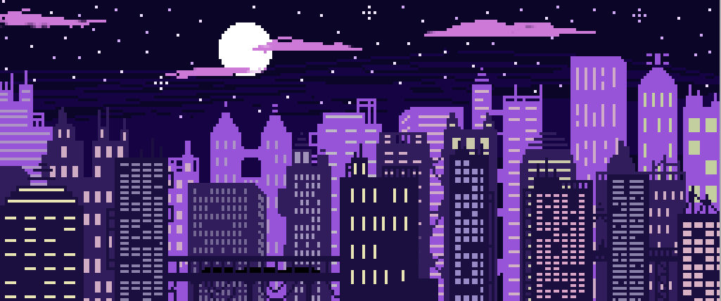 Pixel City by ccNerviris on DeviantArt