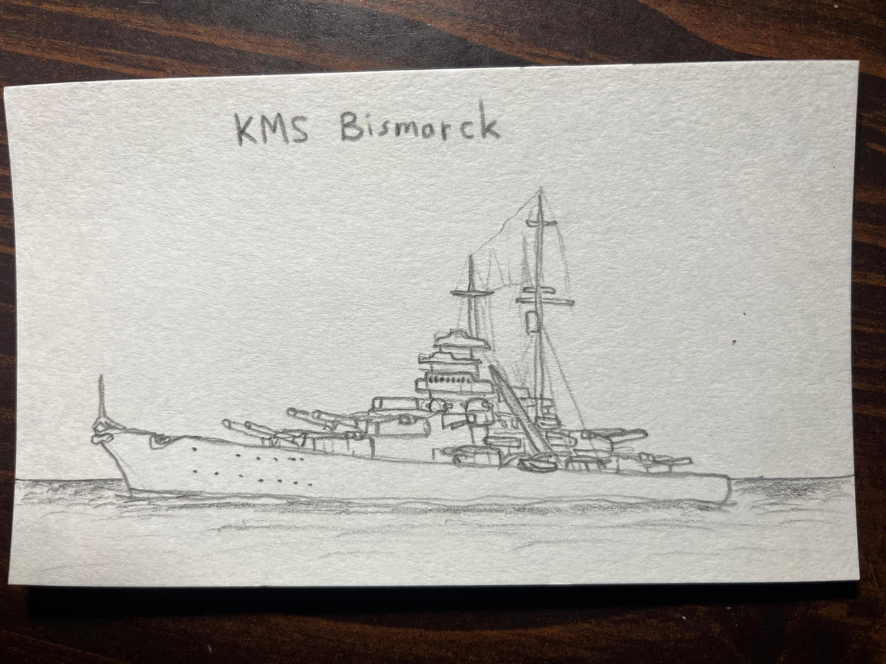 KMS Bismarck by RedSquatter on DeviantArt