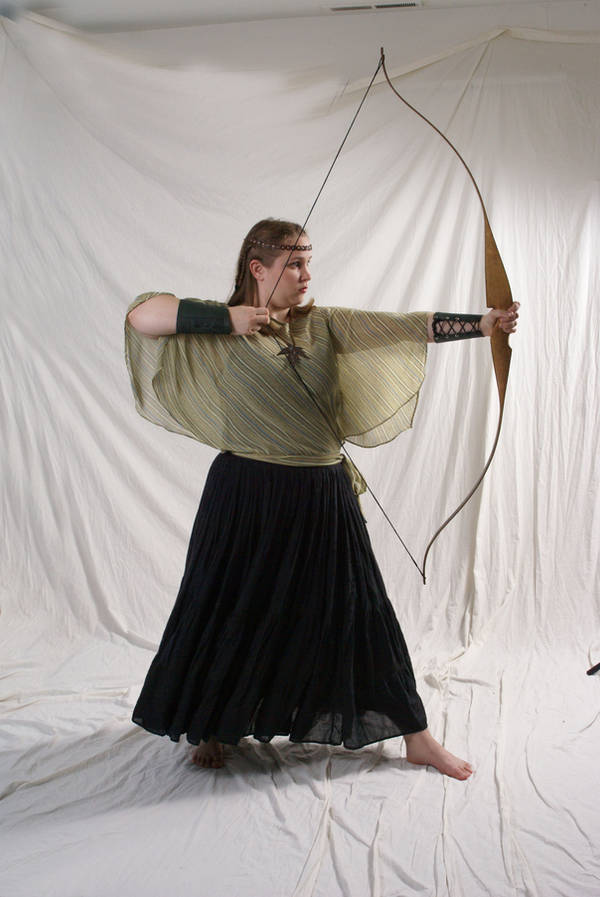 Green Archer by lindowyn-stock