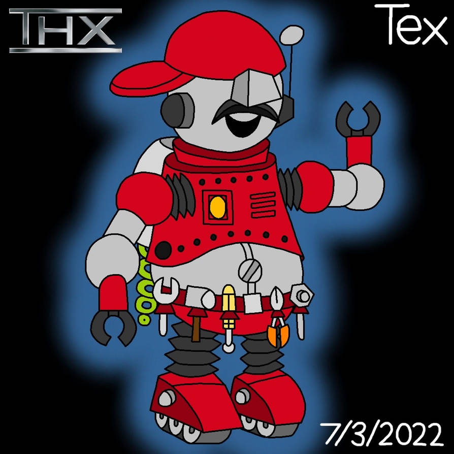 A fanart of Tex (The mascot of THX) by DylanPickle2003 on DeviantArt