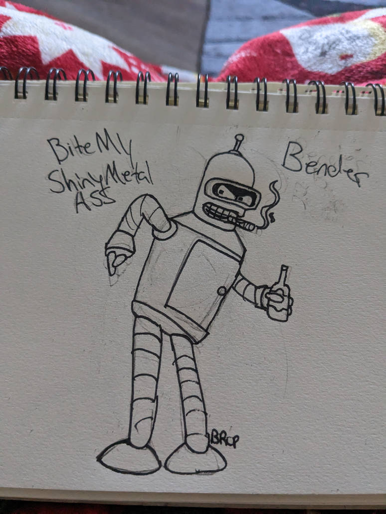 Bender B. Rodriguez by BlueRoseCatPro on DeviantArt