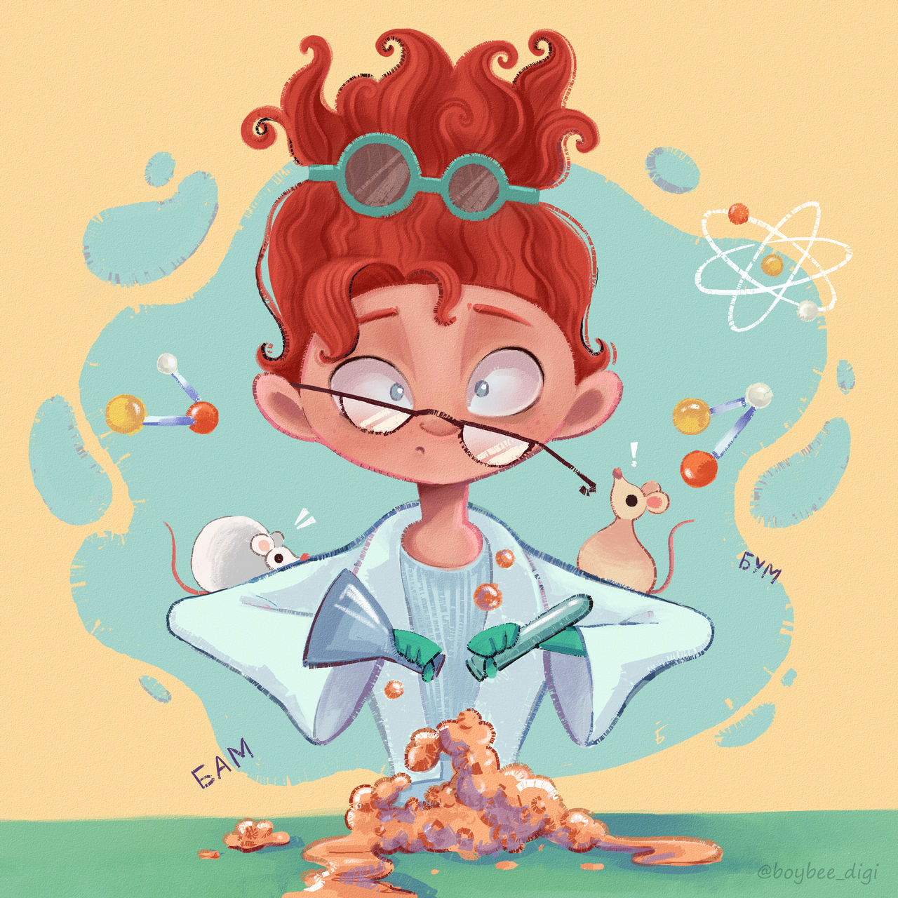 Failed science experiment by ivaboybee on DeviantArt