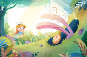 Alice in Wonderland (Disappeared in Hole)