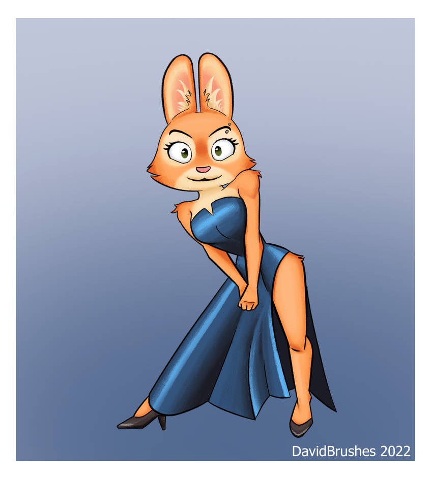diane foxington fan art(again) by DavidBrushes on DeviantArt