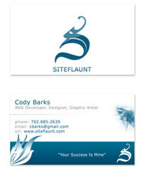 SiteFlaunt Business Card