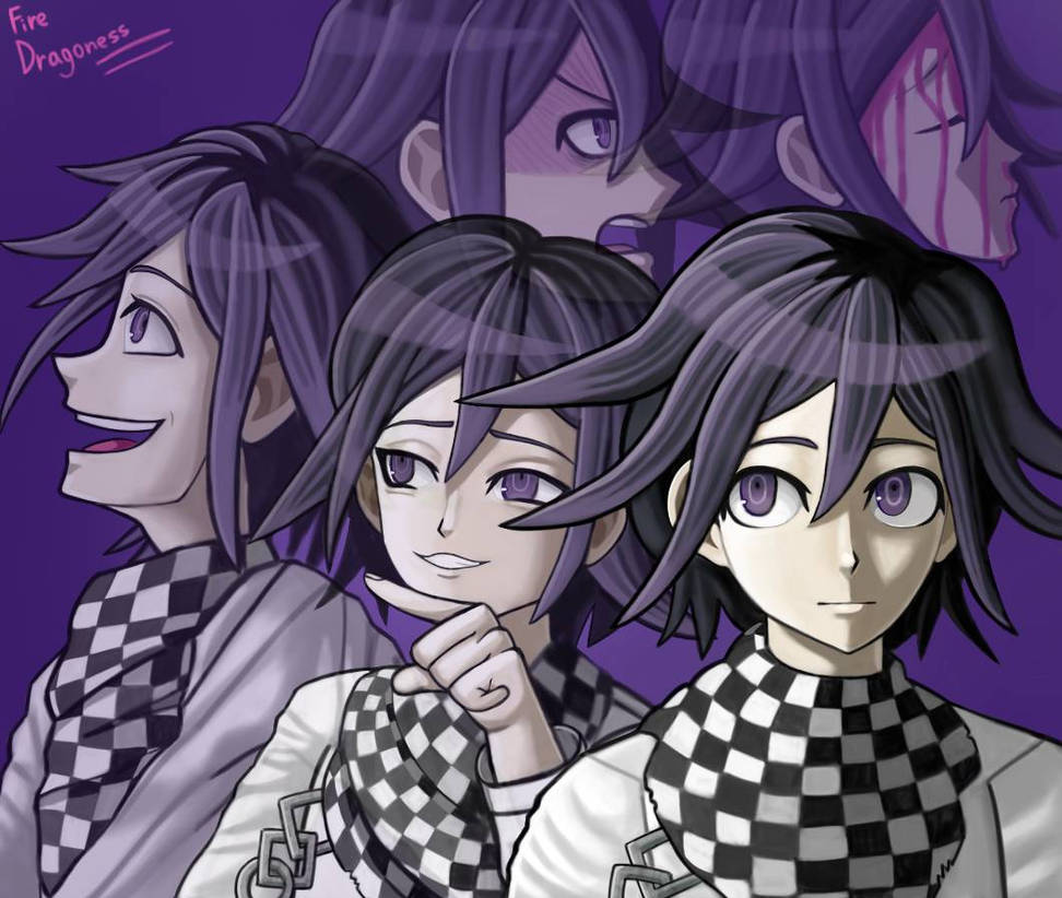 Kokichi's emotions by FireDragonessArts on DeviantArt