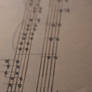 piano sheet music texture