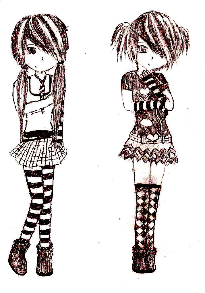 Anime - Emo girls by Minny-Iris on DeviantArt