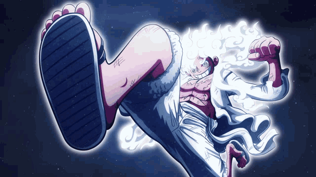 Luffy Gear 5 by ArkanKurogane on DeviantArt