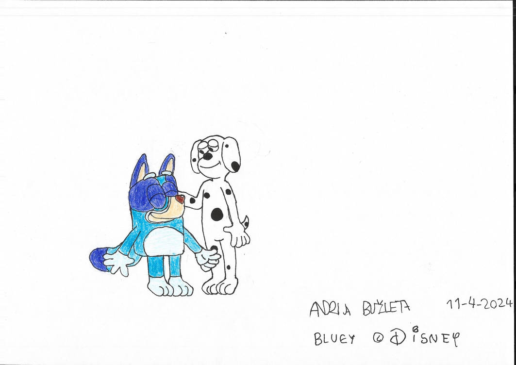 Bluey Fanart by MinilopkaStudios on DeviantArt