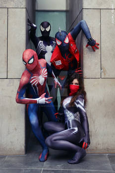 Silk cosplay - Spiderman universe