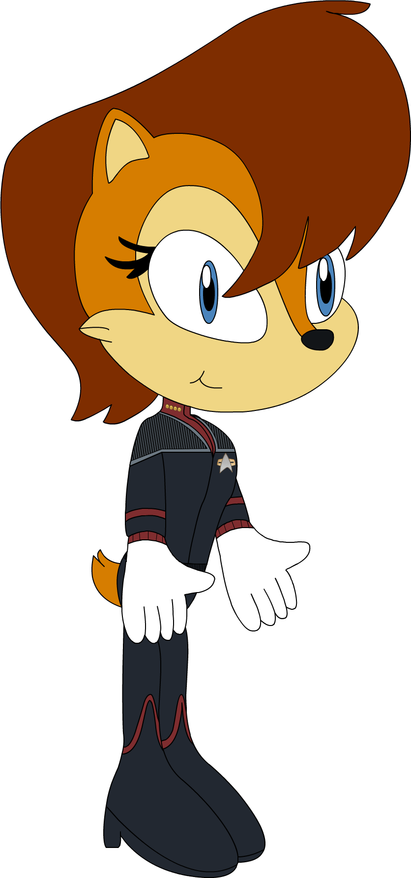 Sonic Trek: Captain Sally Acorn (2373)