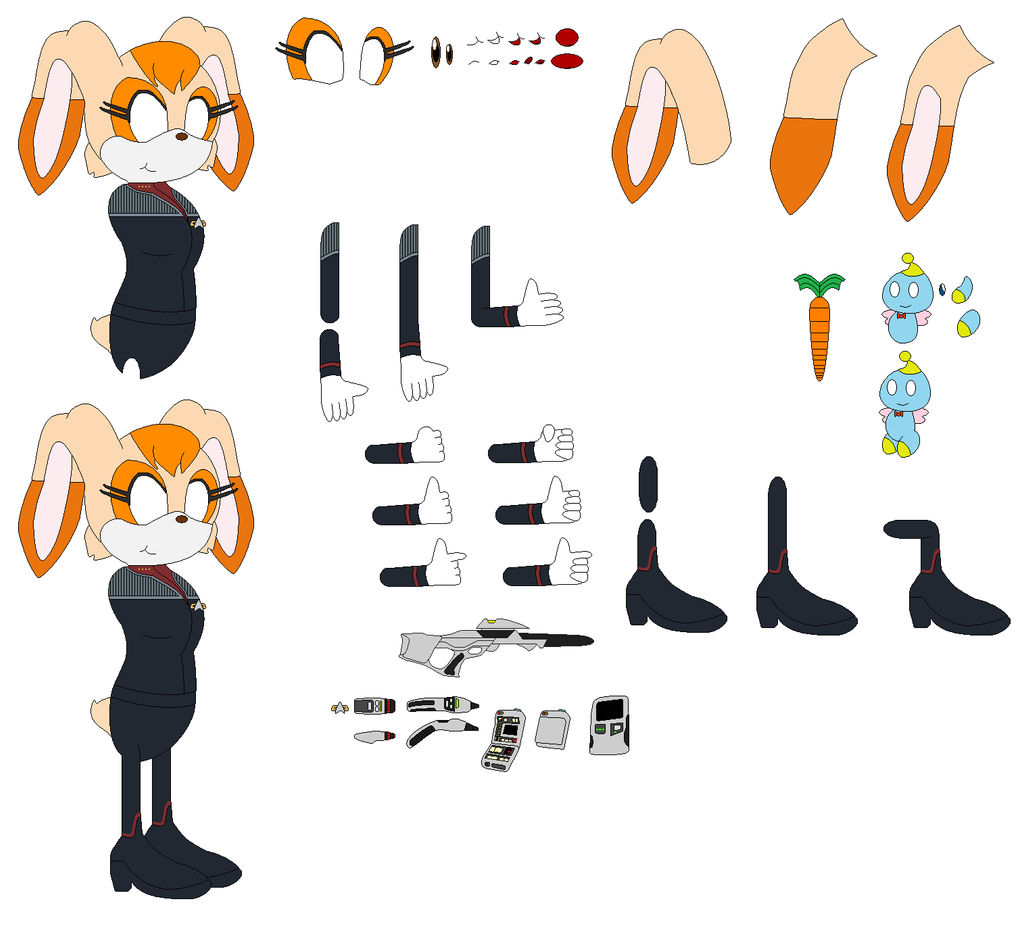 Character Builder Rabbit Vanilla the Rabbit Starfleet Char Builder by MasterAccount on DeviantArt