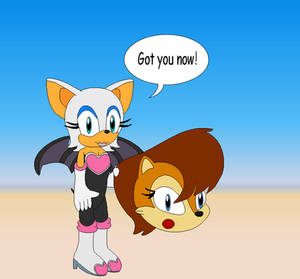 Rouge Steals Sally's Head