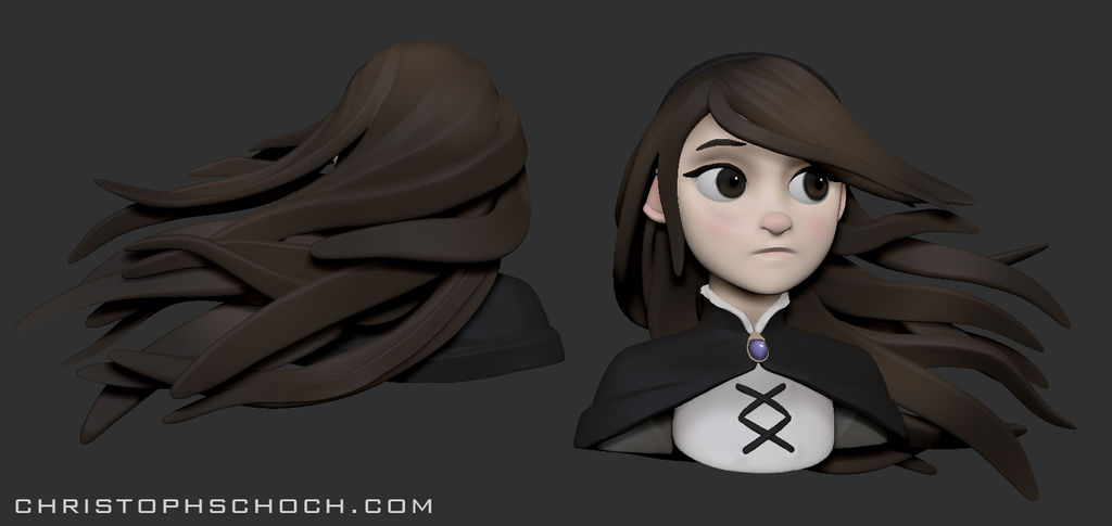 Bravely Default Agnes Sculpt