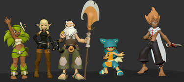 Wakfu - pose wip