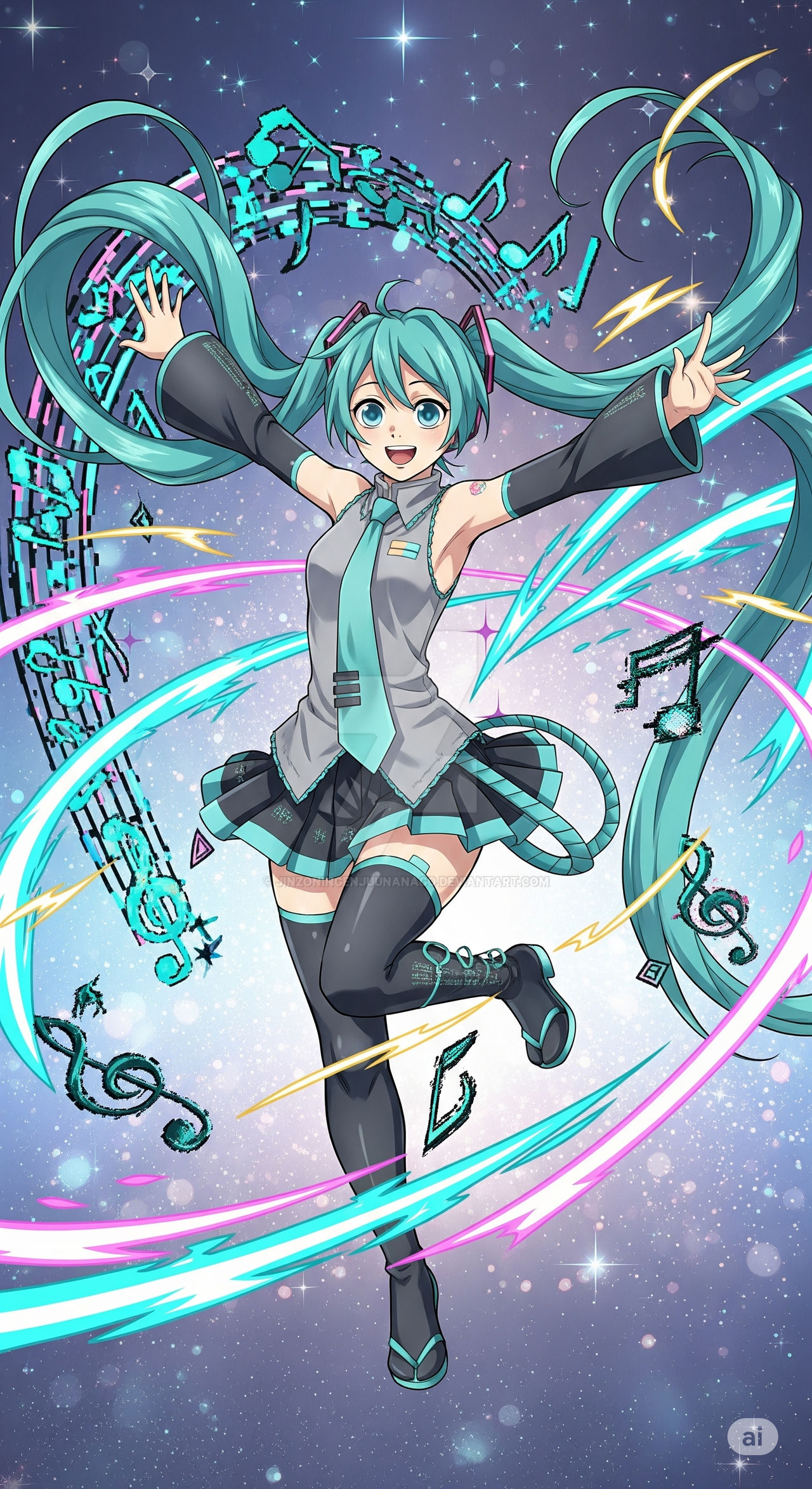 Miku In KNY Style By Jinzoningenjuunanago On DeviantArt miku-in-kny-style-by-jinzoningenjuunanago-on-deviantart