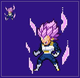 Speed Line Art Vegeta Hakaishin [Dragon Ball Super] 