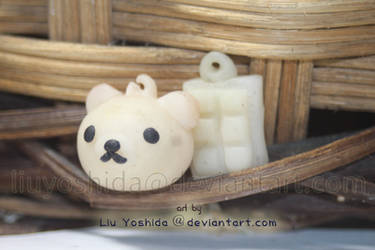 Keychain: Rillakuma and Chocolate