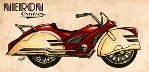 Neron Cruiser - retro motorbike