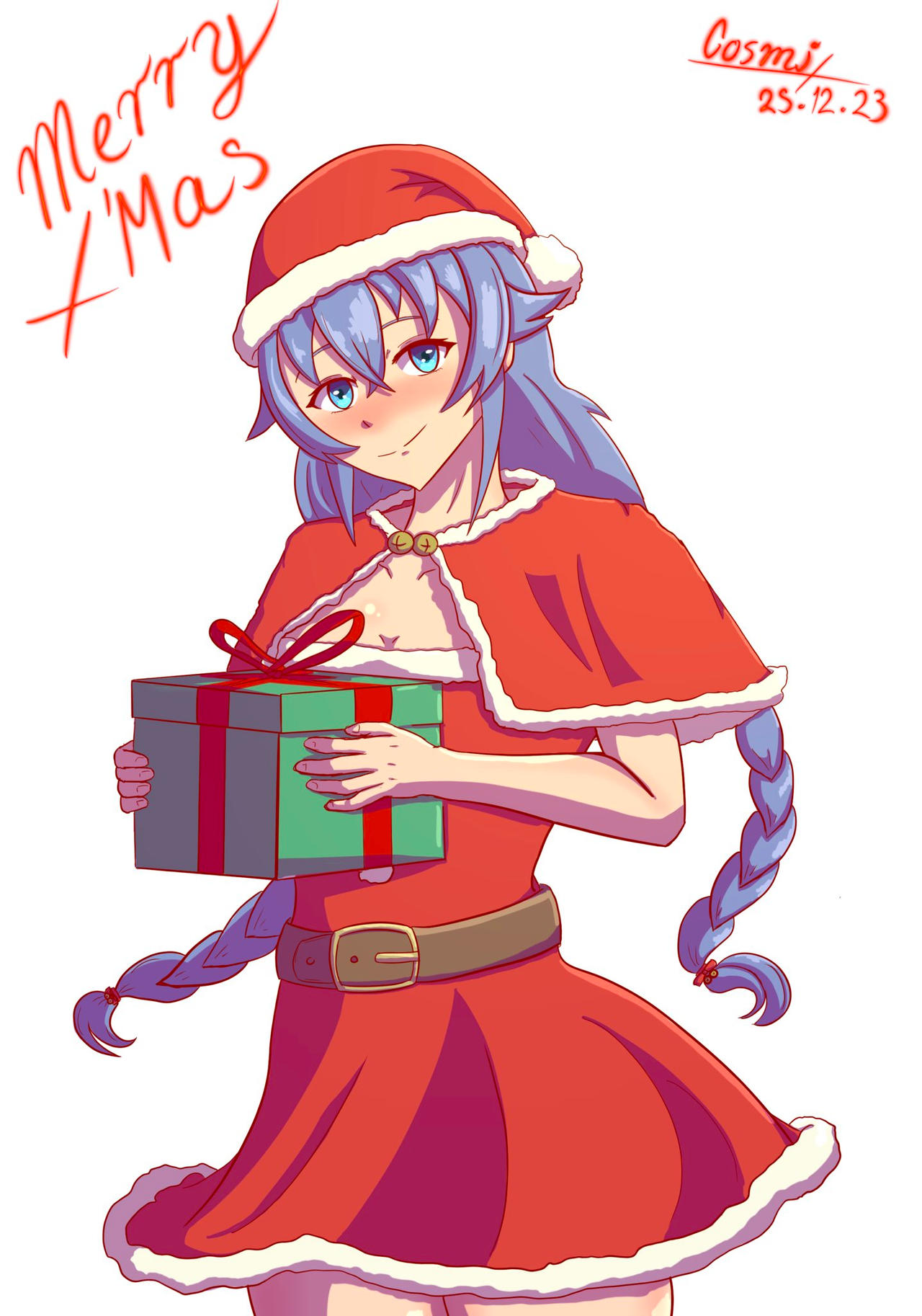 Santa Roxy by CosmicXwarrior on DeviantArt