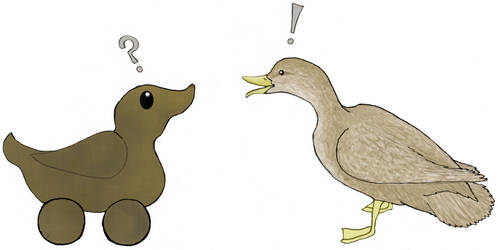 Duckwheels - friday illustration.