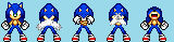 Sonic Powering Up Sprites