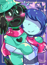 Friz and Ralsei uwu [Deltarune]