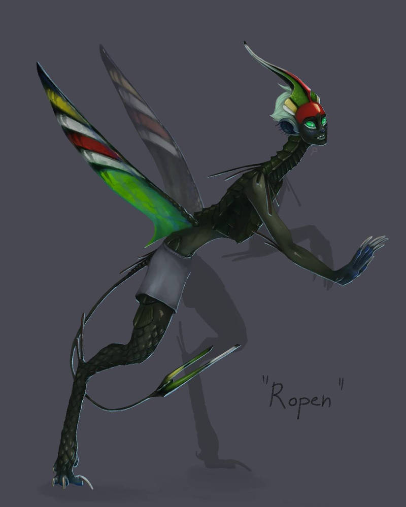 Hewan Ropen Ropen by XannianThirian on DeviantArt