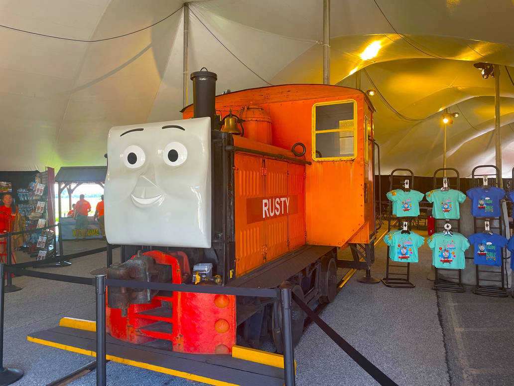 Rusty Ruby Train Rusty on Display at the Strasburg Railroad by SawaOkita39 on DeviantArt