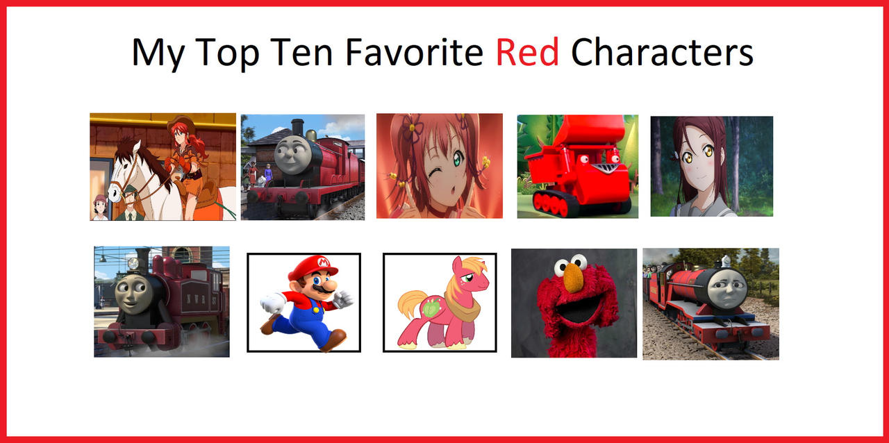 Red Characters Names at Pearlie Ruiz blog