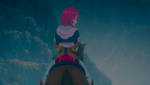 Rose riding her Horse