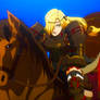 Leinas Rockbruise on her Horse 3