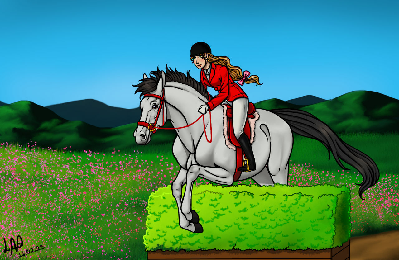 Like An Angel Riding A Horse by SawaOkita39 on DeviantArt