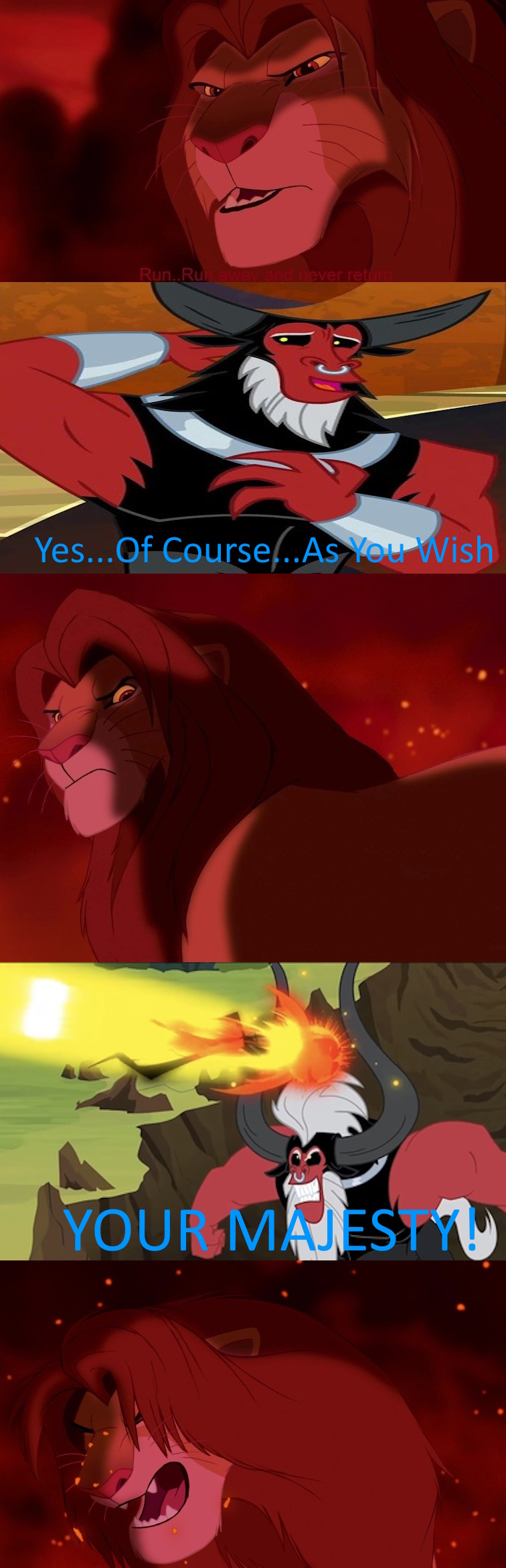 Simba Attacks Lord Tirek Attacks Simba by SawaOkita39 on DeviantArt