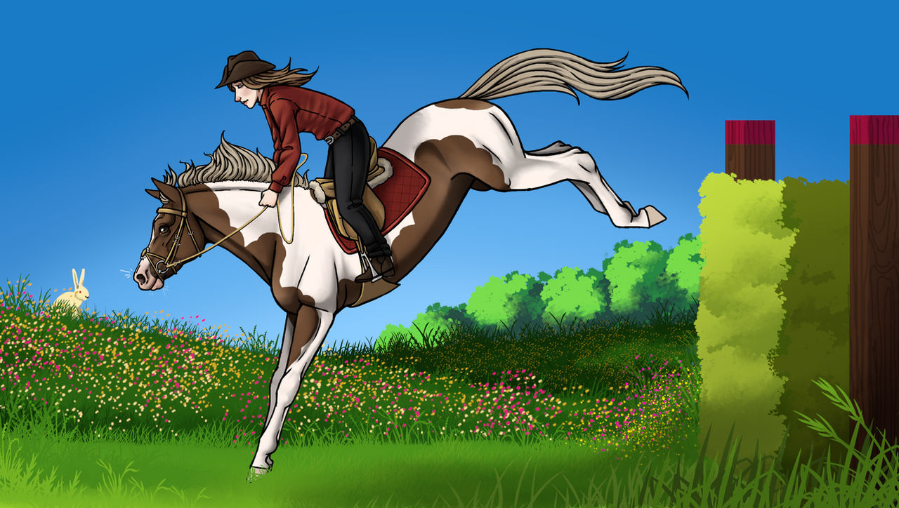 Jumping Into Spring Time by SawaOkita39 on DeviantArt