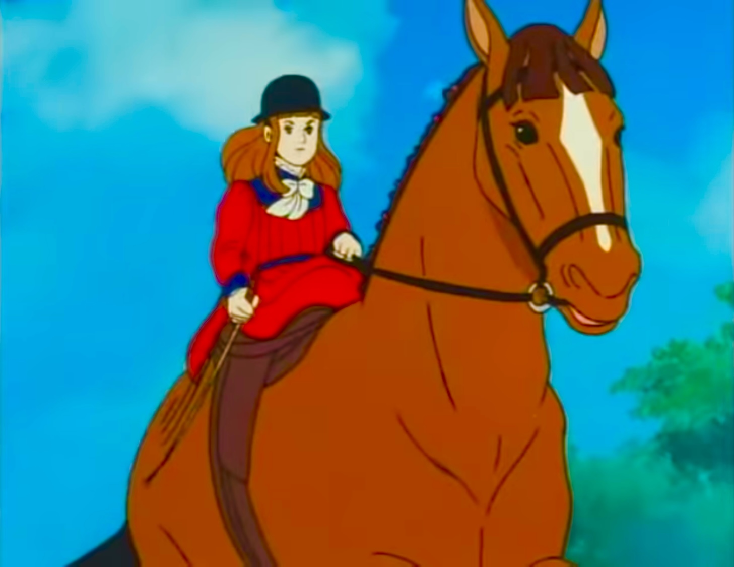 Brigette Riding her Horse 7