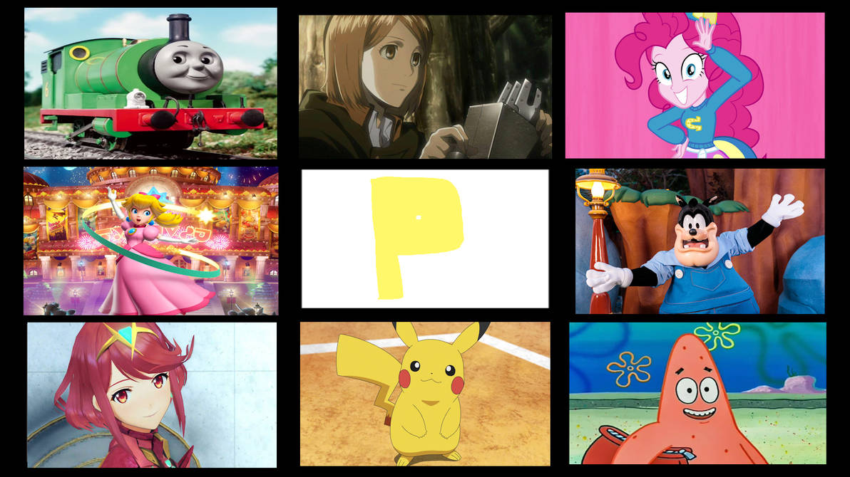 My Favorite Letter P Characters by SawaOkita39 on DeviantArt