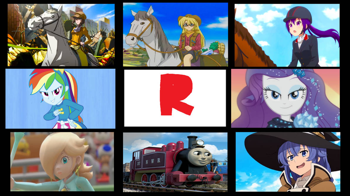 My Favorite Letter R Characters by SawaOkita39 on DeviantArt