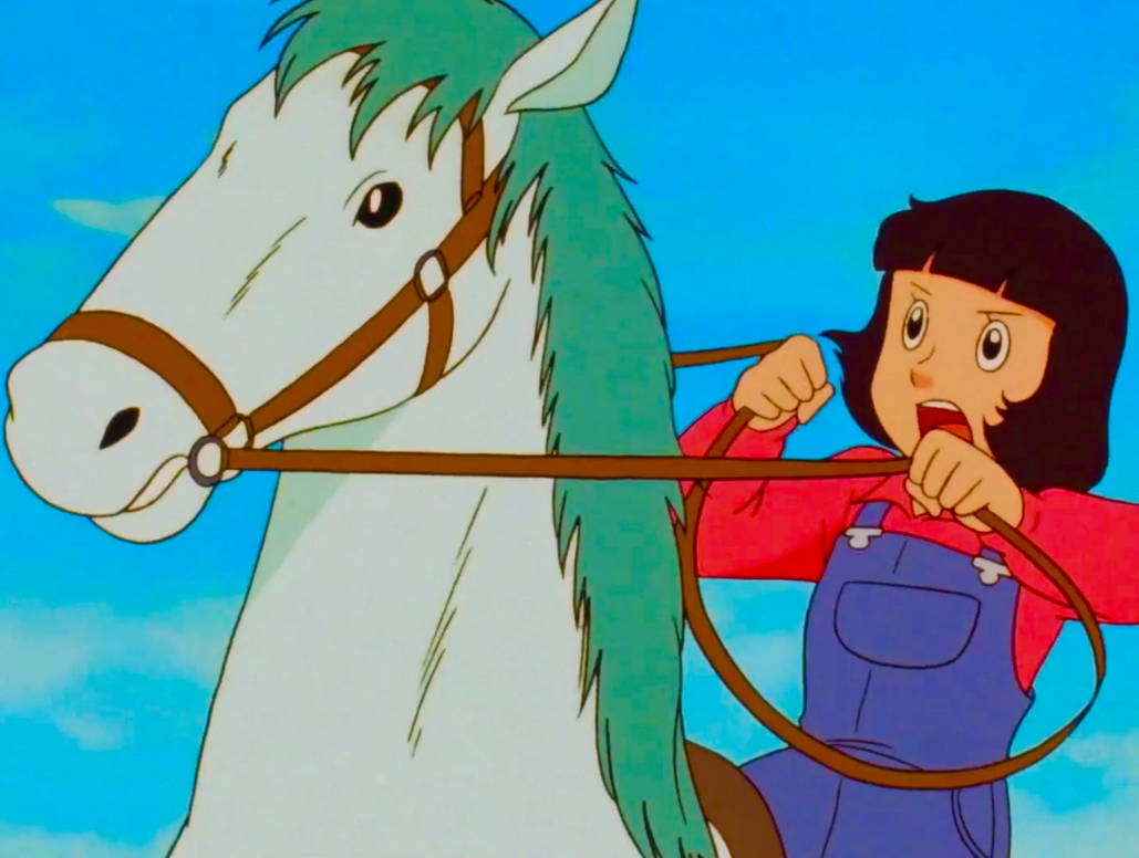 Hioshiro Pony Kaori Riding her Horse Shiro 4 by SawaOkita39 on DeviantArt