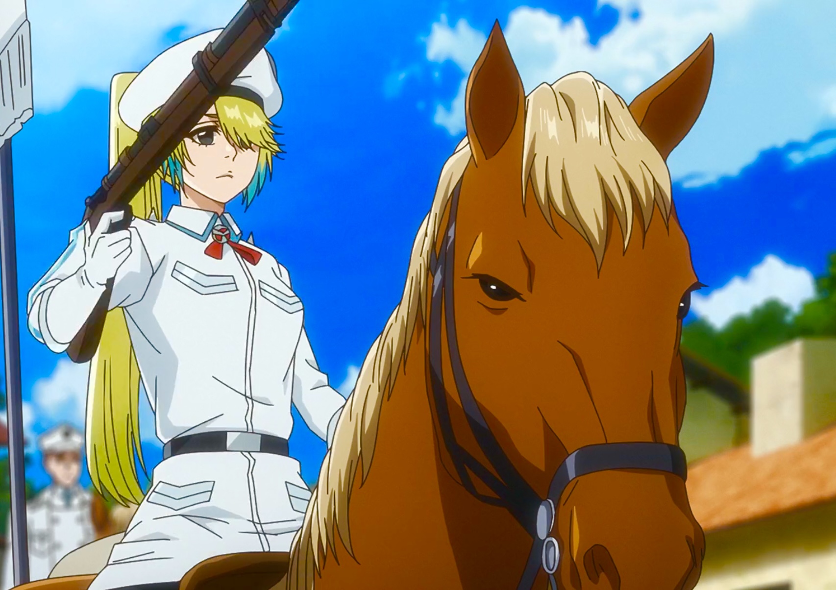 Nikita Deslock Riding her Horse 3