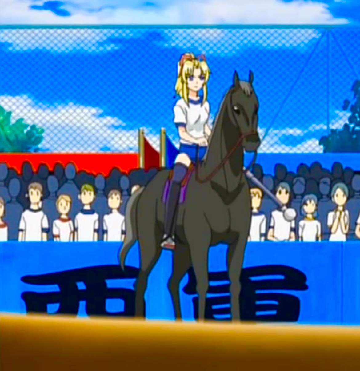 Erika Kiriya Riding her Horse 2