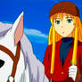 Ayaka Yukihiro riding her White Horse 9