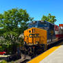 CSX ES44AH Western Maryland Heritage Unit 1852