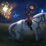 Celebrating America's 250th on Horseback with Sam
