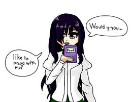 Hanako Wants To Read With You