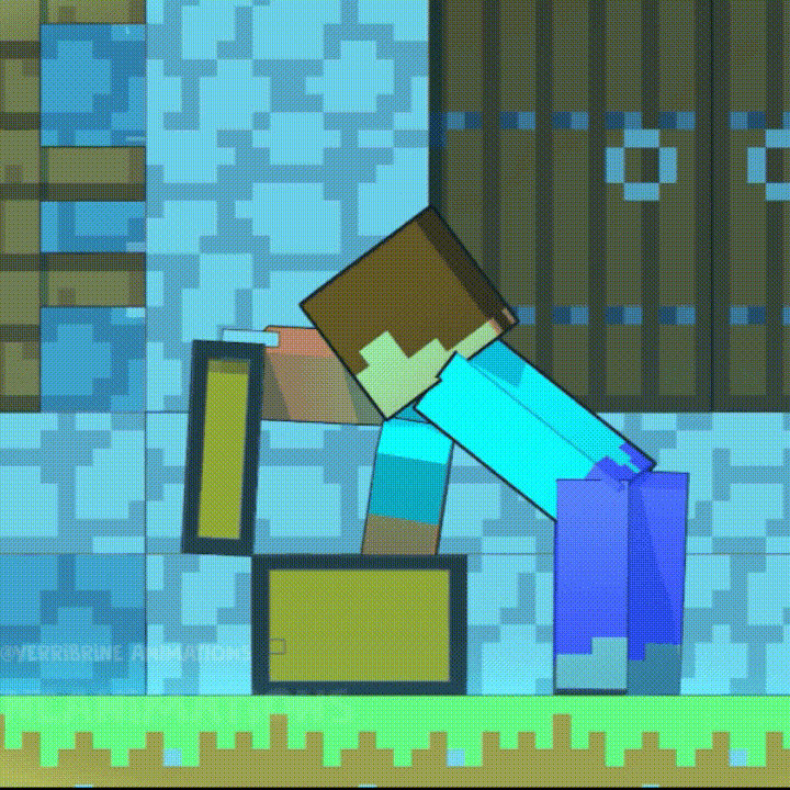 Steve Exploding Minecraft Gif SteveExplosion.gif hehe by Yerribrine on DeviantArt
