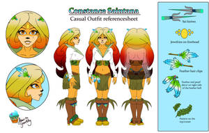 Constance-Saintana-casual-outfit ref by AilwynRaydom
