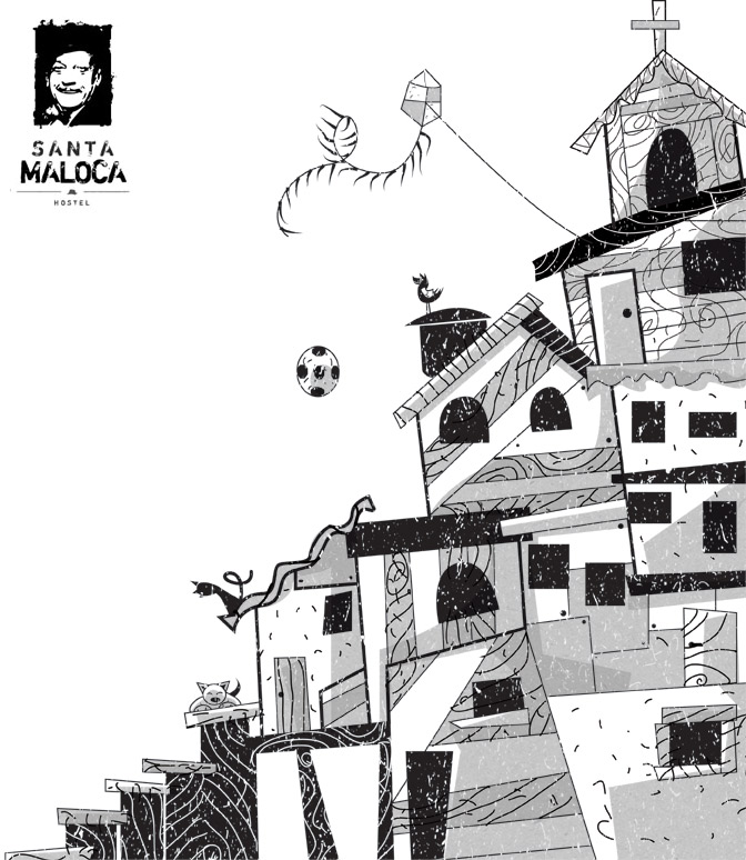 Santa maloca - favela