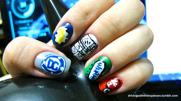 Comic Nails